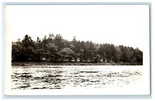 c1949 RPPC Photo Skowhegan Maine, Kennebec River Pennsylvania PA Postcard picture