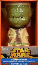 Star Wars Yoda Ceramic Goblet with Chocolate Fudge Cocoa Mix (Expired Mix)* picture