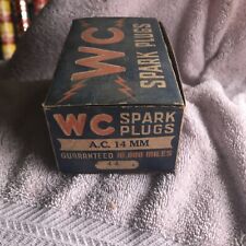vintage spark plug lot picture
