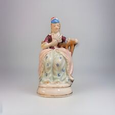 Vintage Victorian Lady 1945 Occupied Japan Bone China Figurine picture
