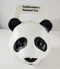 Panda Head Smithsonian's National Zoo Plastic Reusable Lunch Box Toy Purse Case picture