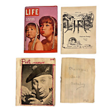Small 1959 & 1883 Life Magazine Booklet + 2 Ooak VTG Books for Dolls 3