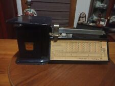 Vintage Triner Air Mail Accuracy Single Beam 4lb Scale With Postage Rates picture
