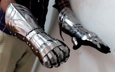 Warrior Metal Gothic Knight Style Gauntlets picture