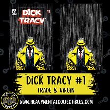 DICK TRACY #1 Trade And Virgin   EXCLUSIVE VARIANT By Juan Gedeon picture