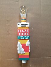 Platform Beer Company Haze Jude Hazy IPA beer tap handle picture