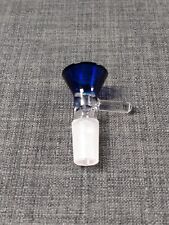 14mm Glass Bowl For Bong Hookah Water Pipe, Replacement part (BLUE) picture