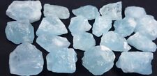 984 Ct Natural Sky Blue Color AQUAMARINE Crystals Lot From Pakistan picture