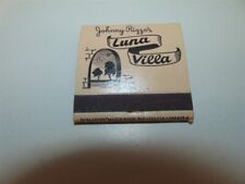 Vintage Lion Match Feature Matchbook Johnny Rizzo's Luna Villa, Cicero, Il-good picture