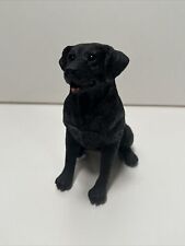 Sandicast Dog Sculpture Labrador Retriever Black Size Small picture