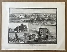 Views of Woonsocket, RI 1886 picture