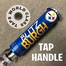 NICE short BLITZBURGH PITTSBURGH STEELERS beer TAP HANDLE marker tapper 4in picture