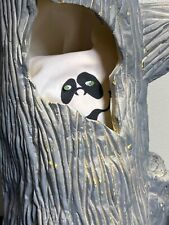 Vintage Haunted Tree Trunk w pop up ghost Tested Works Great Spooky Halloween picture
