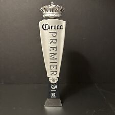 Corona Premier Cerveza Beer Tap Handle 13” w/Silver Crown Top Rare HTF Version picture