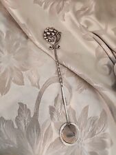 Serge Nekrassoff Russian Arts & Crafts Pewter Candle Snuffer, Georg Jensen Style picture