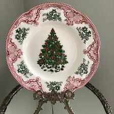 Johnson Brothers~Christmas ~Old Britain Castles Pink 8.75