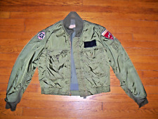 Vintage 60s Vietnam War USN USAAF WEP Flying Flight Winter Suit Jacket w/Patches picture