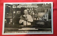 Postcard Piccadilly Circus Bar New York City NY Unused  picture