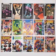 Marvel 15 Comics Lot GAMBIT #1-4 (1993) 1-4 (2012) 16-21 (2000) + Annual X-Men  picture