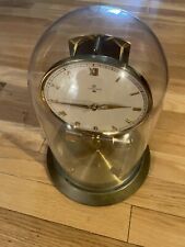 Vintage Junghans ATO Glass Dome Anniversary Desk Mantel Clock picture