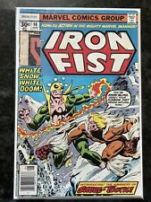 Iron Fist #14 1977 Key Marvel Comic Book 1st Appearance & Cover Of Sabertooth picture