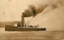 c1910 Mitchell Postcard 1069; Fireboat 