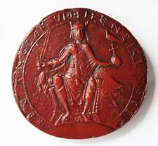 Henry II Plantagenet Great Seal Red Obverse Medieval Reproduction Collectable picture