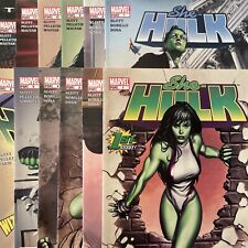 She-Hulk #1 2 3 4 5 6 7 8 9 10 11 & 12 (Marvel 2004) #1-12 Lot Of 12 Comics picture
