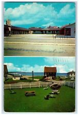 1961 Sun And Surf Motel Hampton Beach New Hampshire NH Dual View Posted Postcard picture
