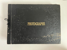 Vintage Antique Photo Album Collection Early 1900s 70 pages picture