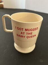 Vintage 1970's DAIRY QUEEN Plastic Coffee Mug 