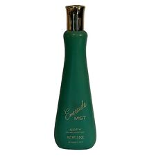 Vintage Coty Emeraude Spray Mist Fragrance Pistachio Bottle READ DESCRIPTION picture