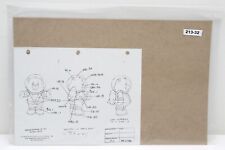 Care Bears: Grumpy in Space Suit COPY Production Animation Drawing (213-32) picture