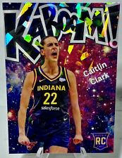 2024 Caitlin Clark Indiana Fever Cosmic Cracked Ice RC Card picture
