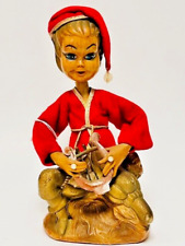 Vintage TILSO 1960s  Elf Pixie Playing Instruments Musicians Harp Hong Kong picture