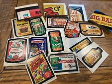 1973-74 Original Topps Wacky Packages / U-Pick Series 2-6 picture