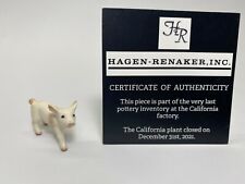 Hagen Renaker #90 3207 NOS Miniatures Baby Pig Walking Last of Factory Stock BIN picture