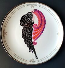 ART DECO PLATE House Of ERTE Numbered LE Fashion BEAUTY & THE BEAST Sevenarts LE picture