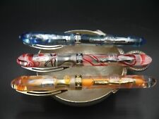 Visconti Millennium Arc Limited Edition Set of 3 Demonstrator Fountain Pens NEW picture