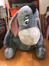 Vintage JUMBO 25” Eeyore Plush With Removable Tail picture