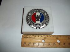 Vintage Boy Scouts Of America Color Insignia BSA Eagle Paperweight Crest picture