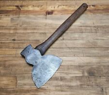 RARE Antique Hewing Axe L & I J White Axe Broad Axe w/ Original Handle ☆USA picture