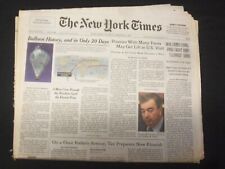 1999 MAR 21 NEW YORK TIMES NEWSPAPER - WAR CRIMES PANEL, CROAT ARMY - NP 6981 picture