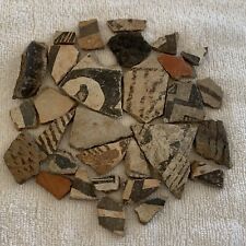 Anasazi Pottery Shards Indian Artifacts Sherds From Arizona Ranch Lot Of 30 picture