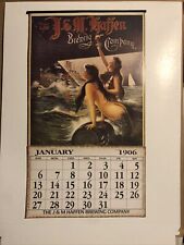 1906 J&M GAFFEN BREWING COMPANY Repro Calendar Beer picture