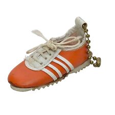 Vintage Orange Sneaker Tennis Shoe Ball Chain Keyring picture