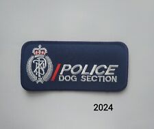 New Zealand Police Dog Squad Chest patch. New picture