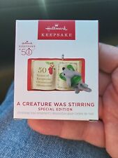 2023 HALLMARK Miniature A Creature Was Stirring Christmas Ornament FAST FREE shi picture