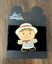 Disneyland Vintage It’s A Small World Pin 2001  Italy Child  Blue White Shirt picture