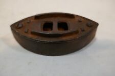 ANTIQUE Mini SAD IRON, TOY OR CUFF IRON, WITH NO HANDLE Good Condition picture